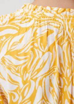 Baumwollbluse aus Crêpe