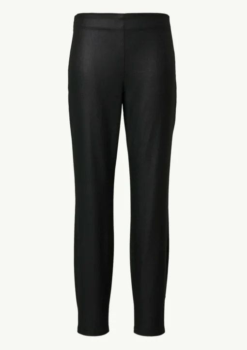 Beschichtete Hose im Skinny Fit