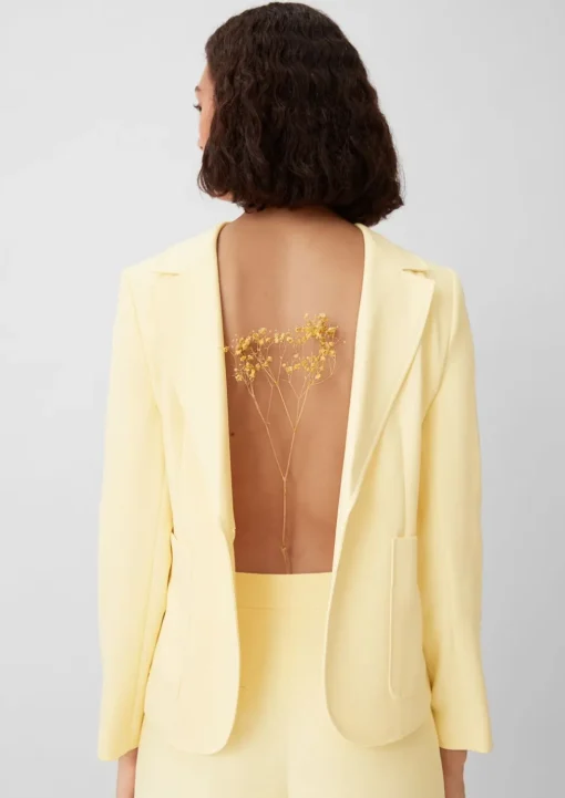 Blazer aus Viskosemix