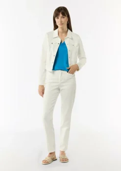 Bluse aus Viskosemix mit Faltendetail