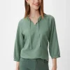 Bluse mit Raglan-Ärmeln