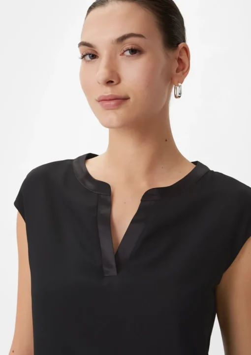 Blusenshirt aus Viskosemix