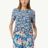 Blusenshirt mit Cut-out