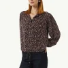 Crêpe-Bluse aus Viskose