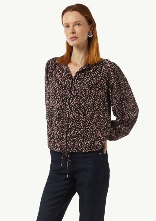 Crêpe-Bluse aus Viskose