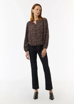 Crêpe-Bluse aus Viskose