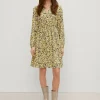 Crêpe-Kleid aus Viskose