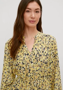 Crêpe-Kleid aus Viskose