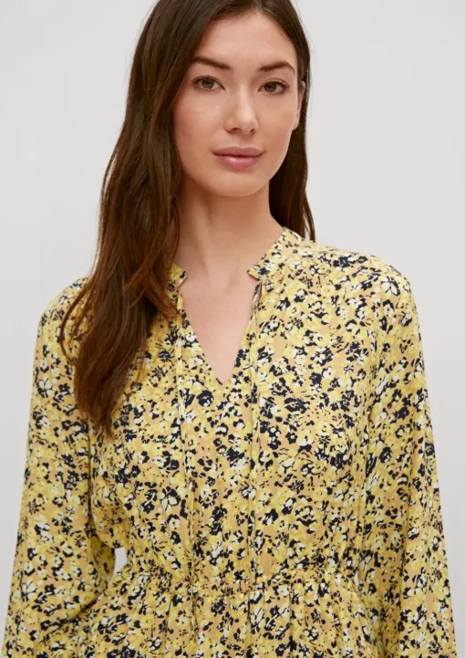 Crêpe-Kleid aus Viskose