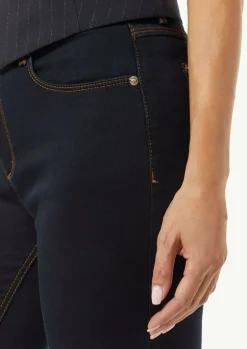 Elastische Slim-Leg-Jeans mit dunkler Waschung