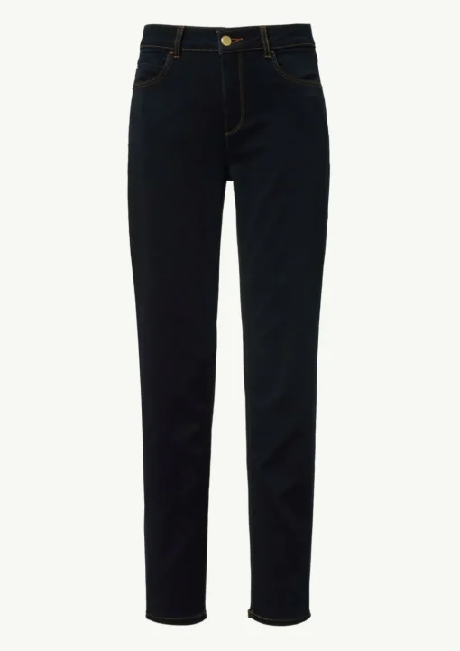 Elastische Slim-Leg-Jeans mit dunkler Waschung