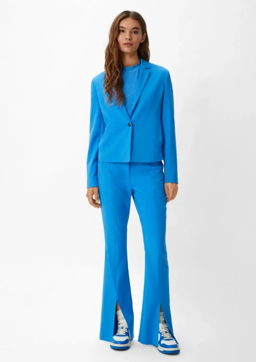 Elastischer Blazer aus Viskosemix