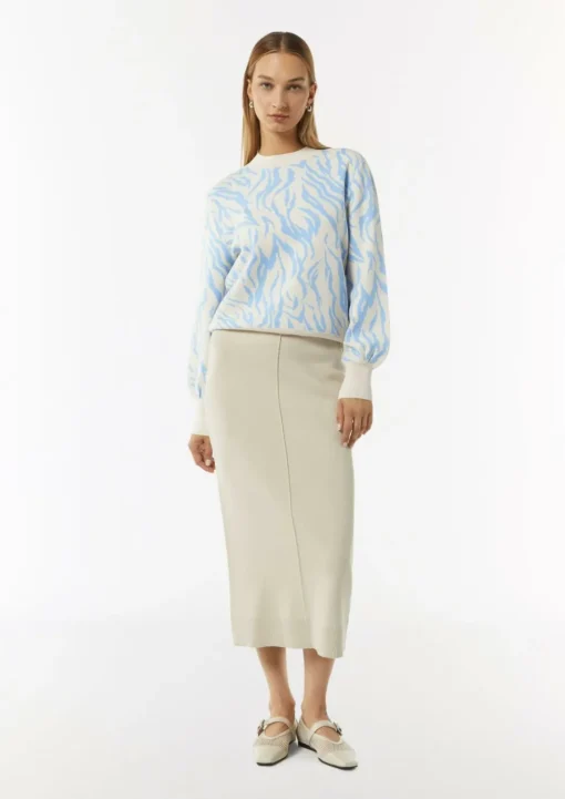 Feinstrickpullover mit Jacquard-Muster
