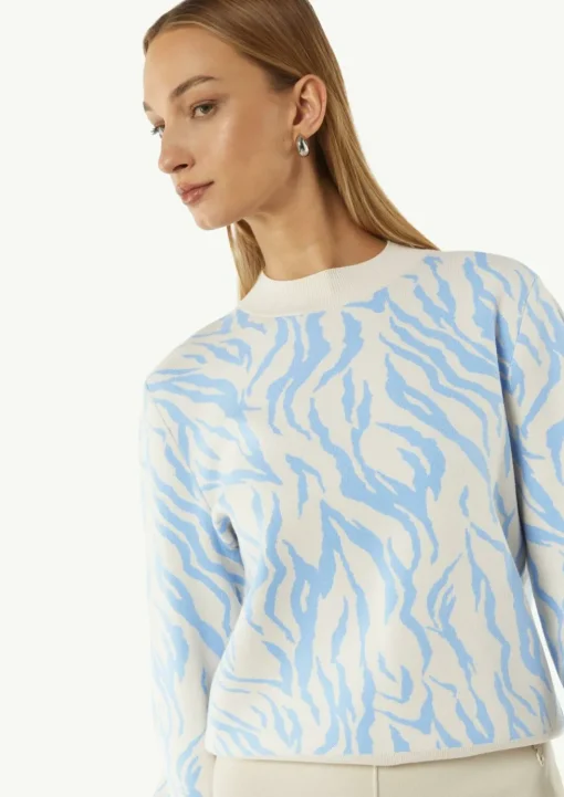 Feinstrickpullover mit Jacquard-Muster
