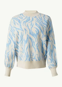 Feinstrickpullover mit Jacquard-Muster