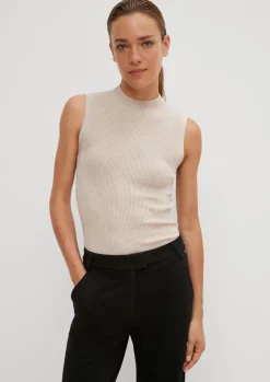 Feinstricktop aus Viskosemix