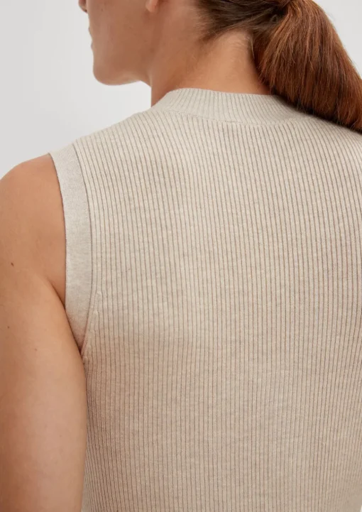 Feinstricktop aus Viskosemix