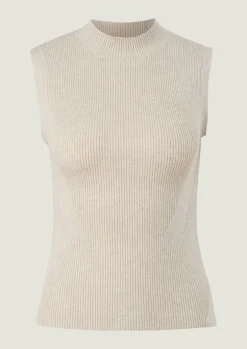 Feinstricktop aus Viskosemix