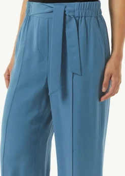 High Waist-Schlupfhose mit Piquestruktur