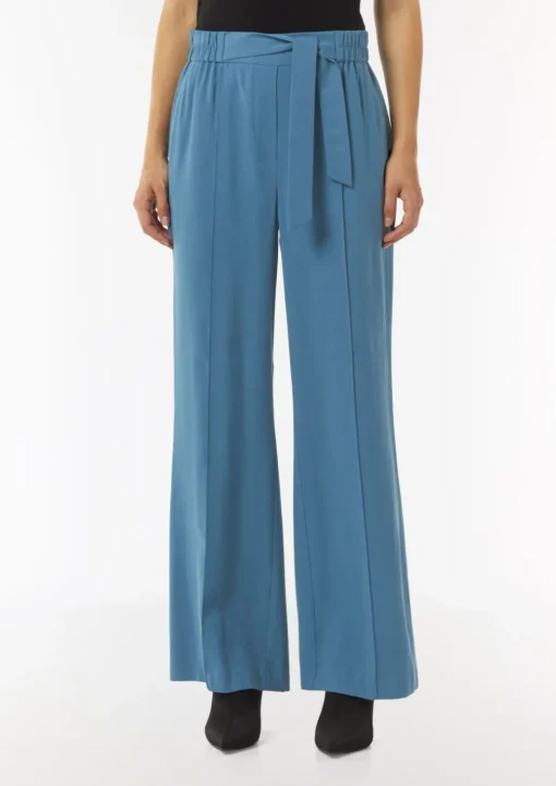 High Waist-Schlupfhose mit Piquestruktur
