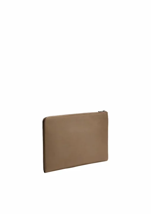 Hochwertige Laptop-Tasche aus Leder