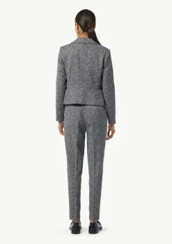 Jacquard-Blazer mit Reverskragen