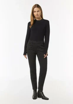 Jeans-Hose mit All-over-Print