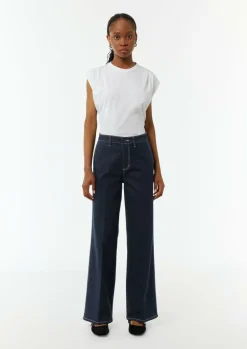 Jeans-Hose mit Wide Leg