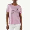 Jersey-T-Shirt im Relaxed Fit mit Front-Print