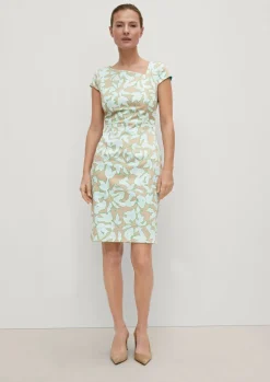 Kleid aus Baumwollsatin