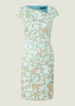 Kleid aus Baumwollsatin