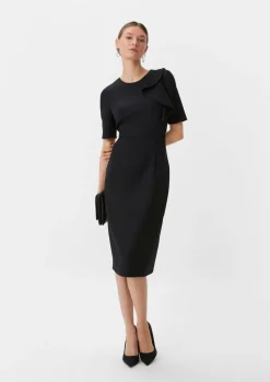 Kleid mit Volant-Detail
