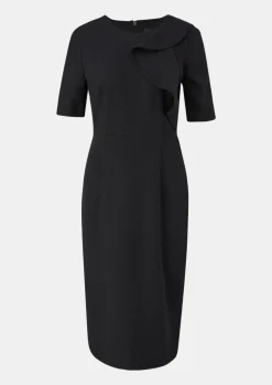 Kleid mit Volant-Detail