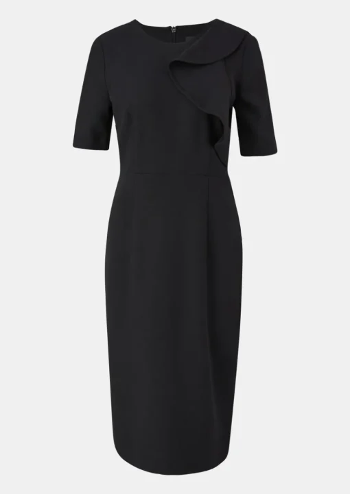 Kleid mit Volant-Detail