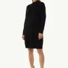 Kleid mit Zopfmuster-Detail