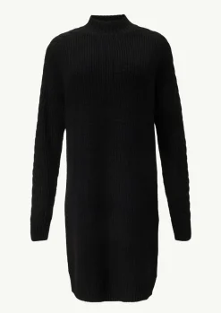 Kleid mit Zopfmuster-Detail