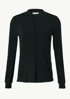 Langarmshirt mit Glitzerdetail