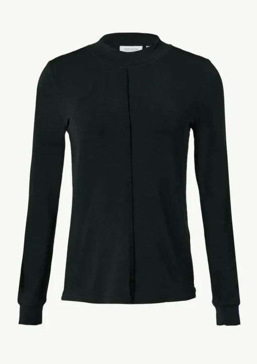 Langarmshirt mit Glitzerdetail