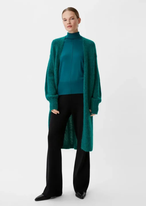 Lange Strickjacke
