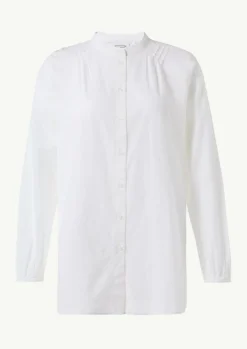 Leichte Tunika-Bluse mit Biesen-Details