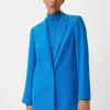 Longblazer aus Crêpe