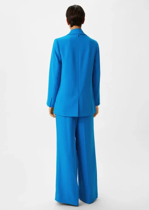 Longblazer aus Crêpe