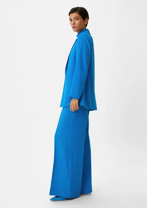 Longblazer aus Crêpe