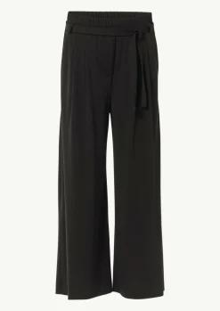 Loose: Stoffhose in Crop-Länge