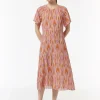 Maxi-Kleid aus Chiffon