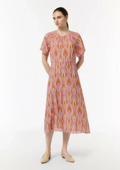 Maxi-Kleid aus Chiffon