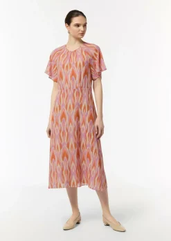 Maxi-Kleid aus Chiffon