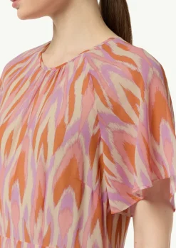 Maxi-Kleid aus Chiffon