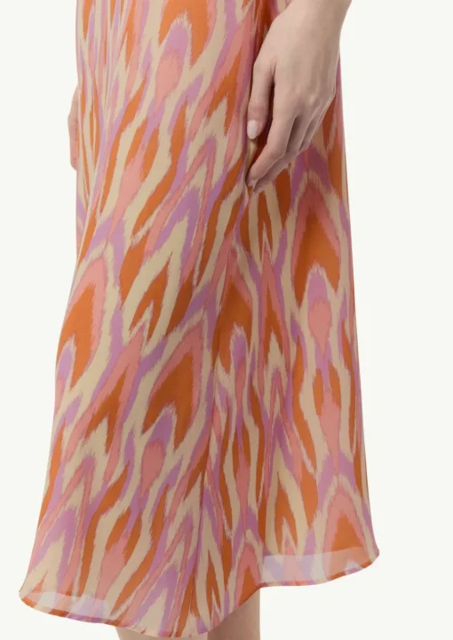 Maxi-Kleid aus Chiffon
