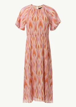 Maxi-Kleid aus Chiffon